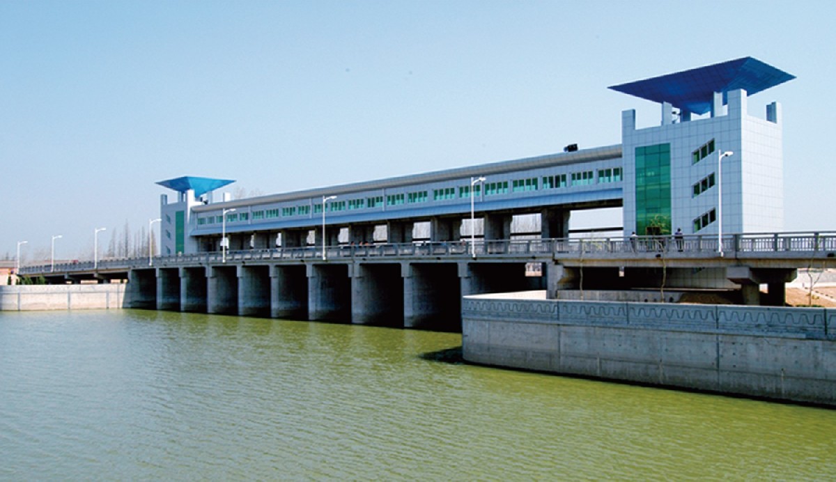 漣水一帆河閘拆建工程